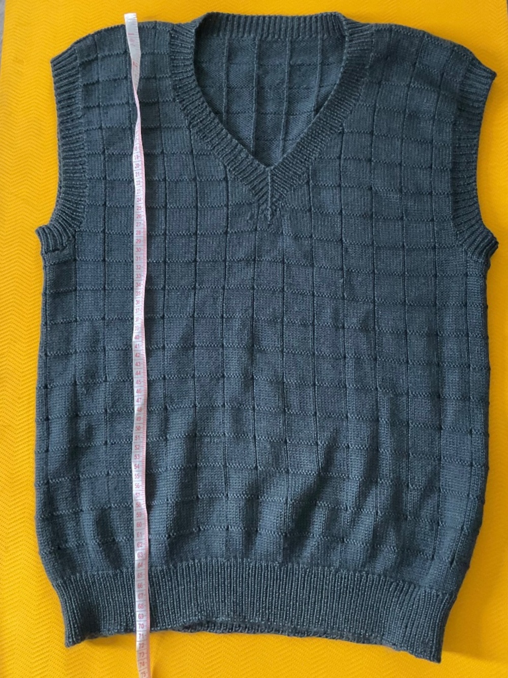Handmade wool vest